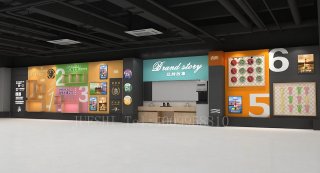 主题产品展示墙设计