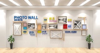 团队照片展示墙