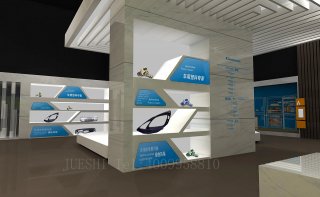 样品展示墙效果图